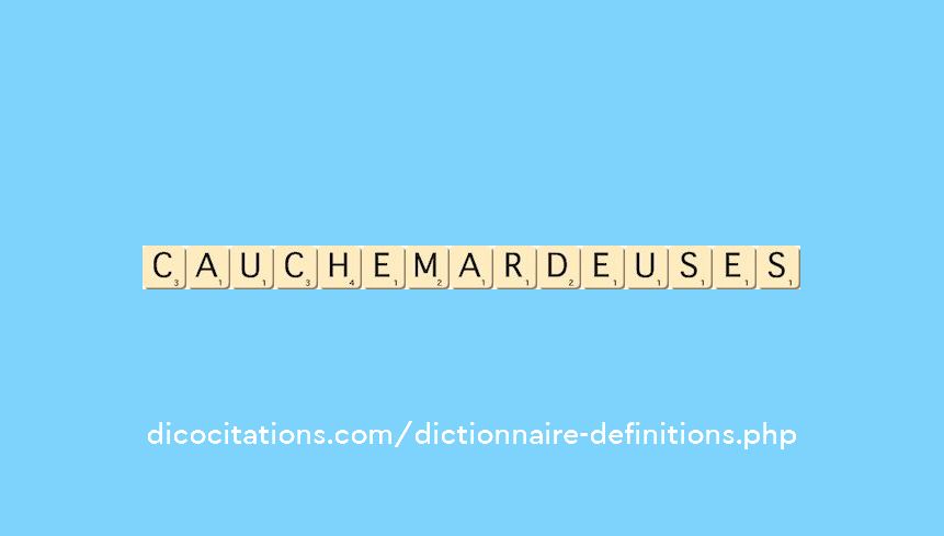 cauchemardeuses cauchemardeuses