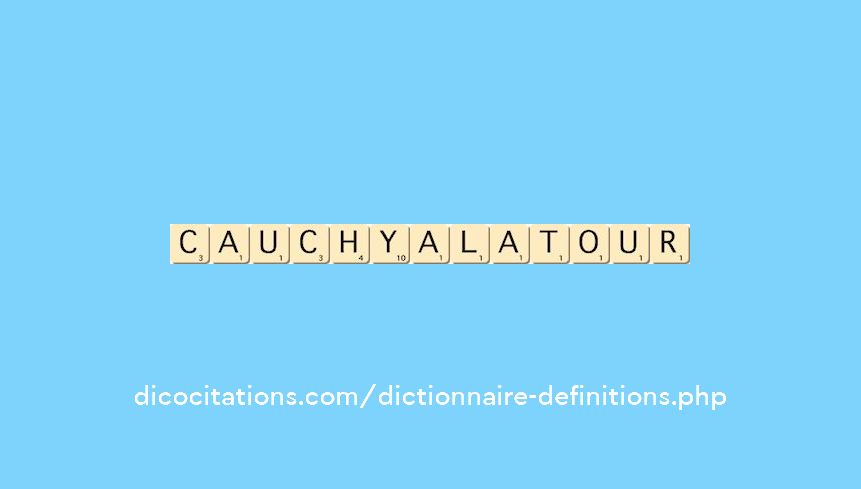 cauchy-a-la-tour