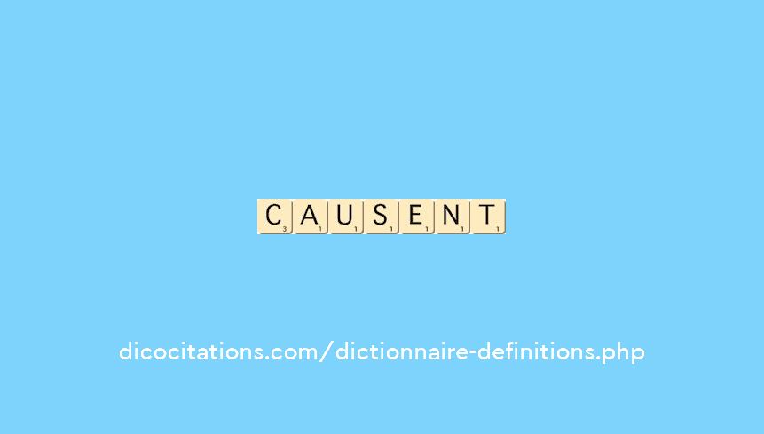 causent causent