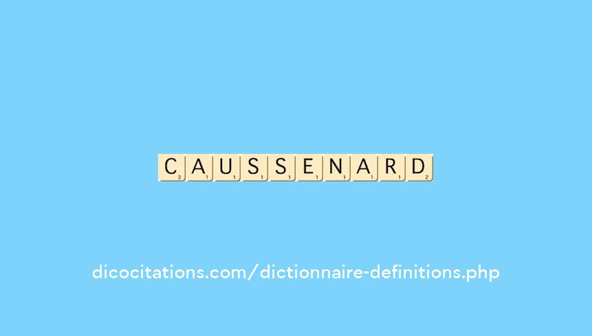 caussenard caussenard