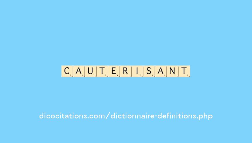 cauterisant cauterisant