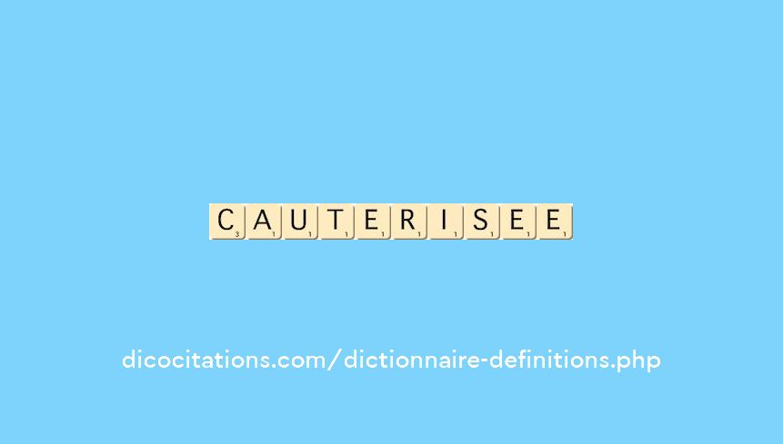 cauterisee cauterisee