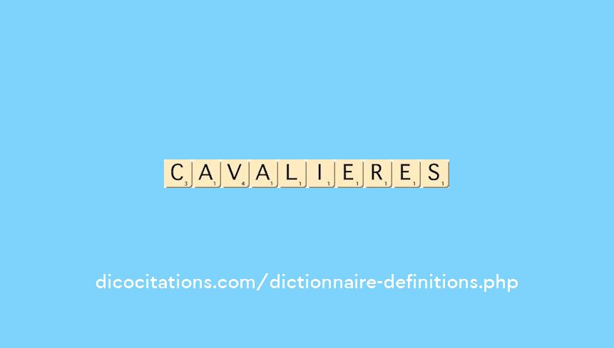 cavalieres cavalieres