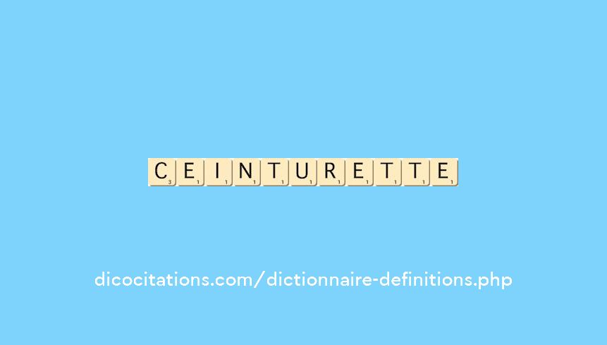 ceinturette