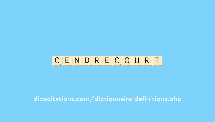 cendrecourt