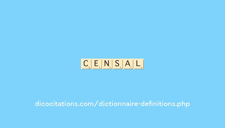 censal