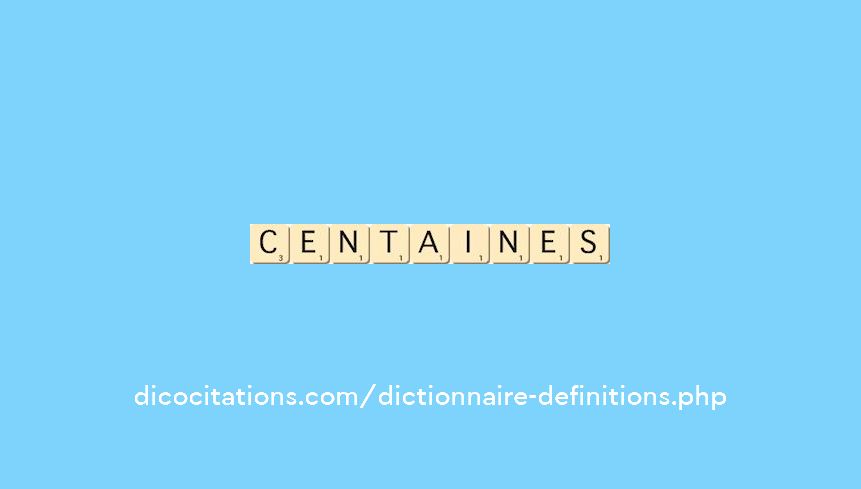 centaines