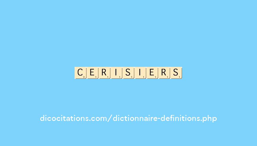 cerisiers
