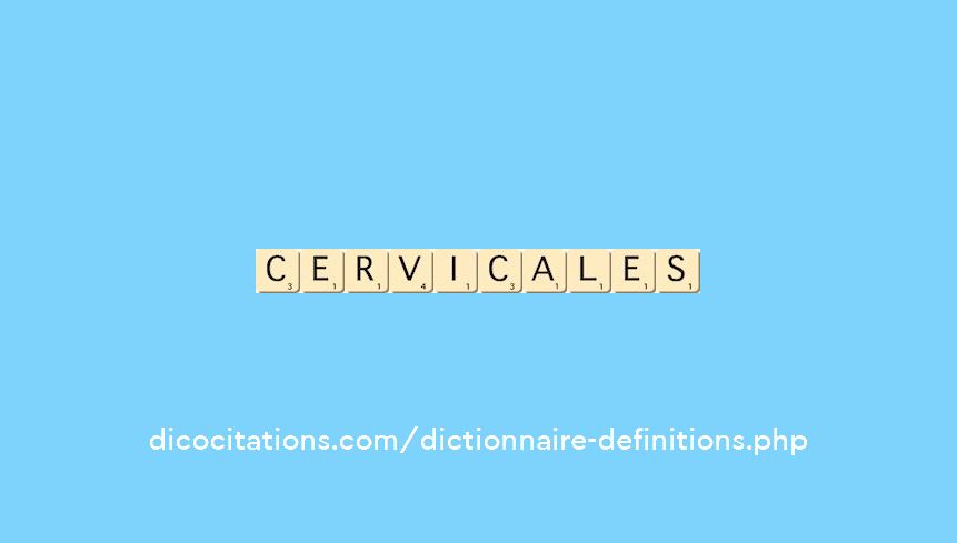 cervicales cervicales