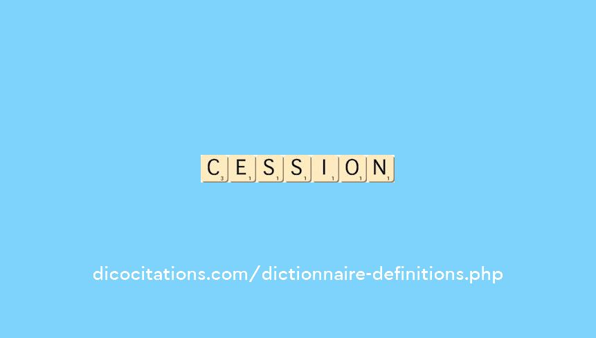 cession