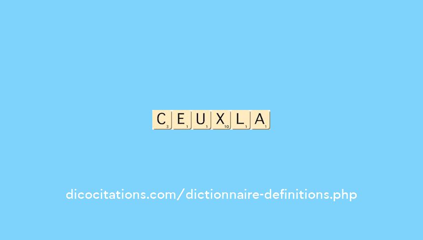 ceux-la