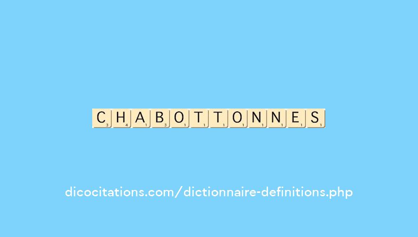 chabottonnes