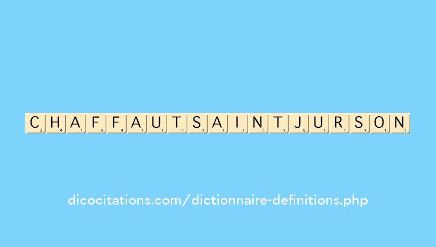 chaffaut-saint-jurson