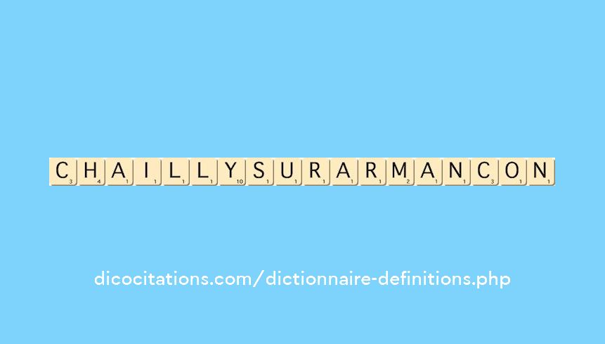 chailly-sur-armancon