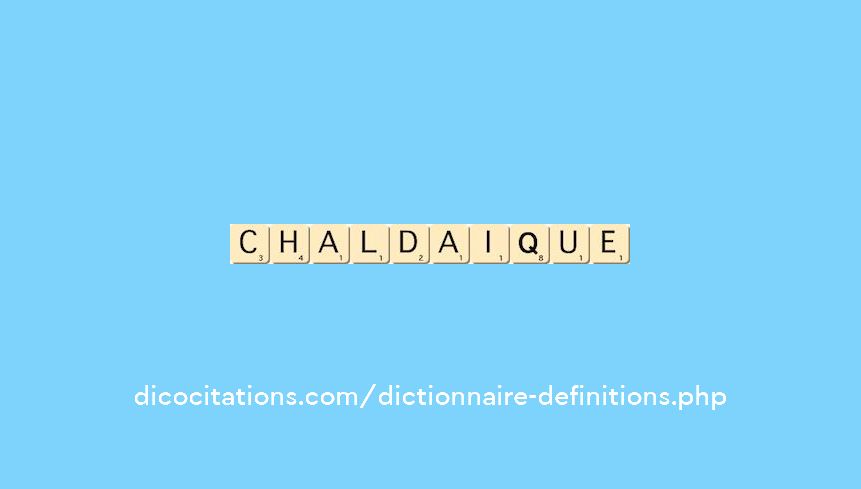 chaldaique