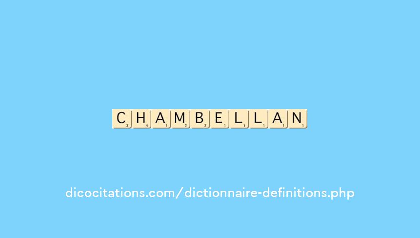 chambellan