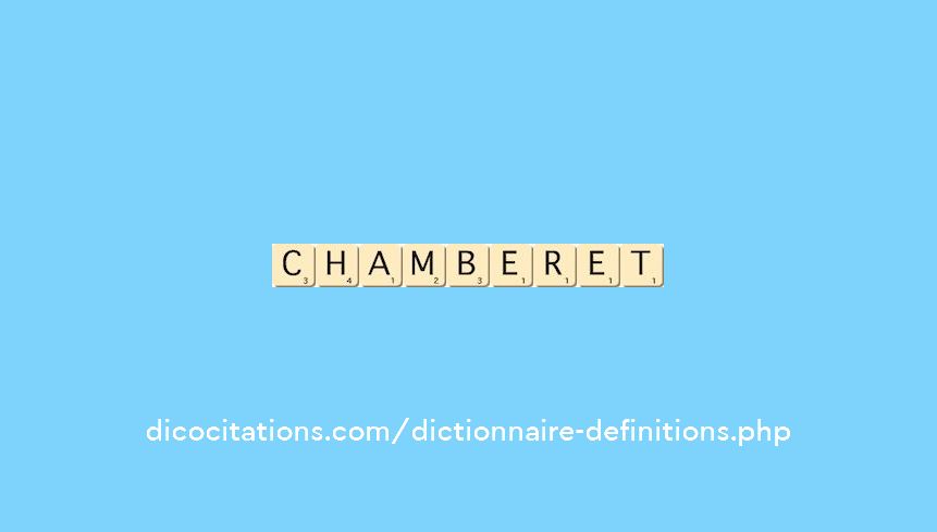 chamberet