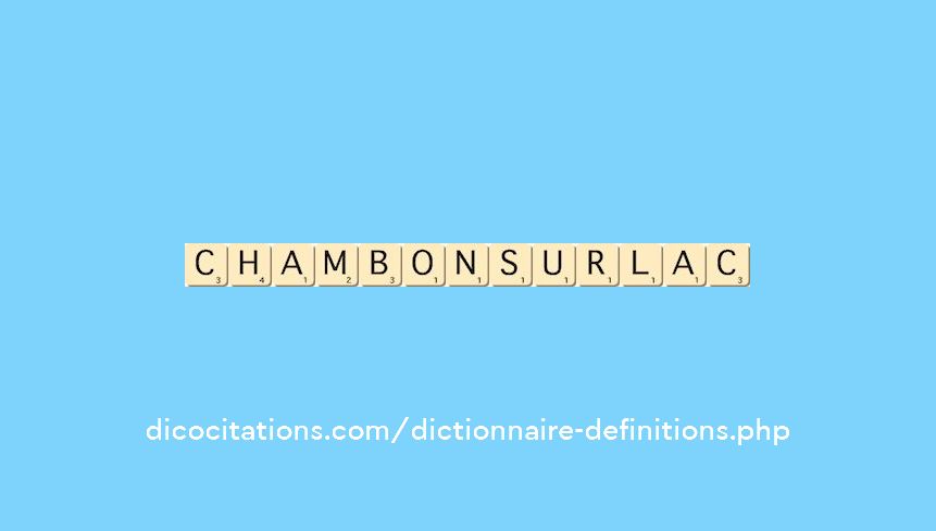 chambon-sur-lac