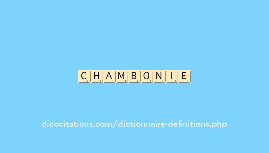 chambonie