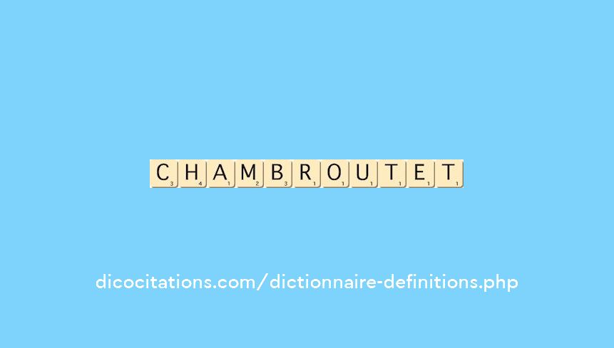 chambroutet
