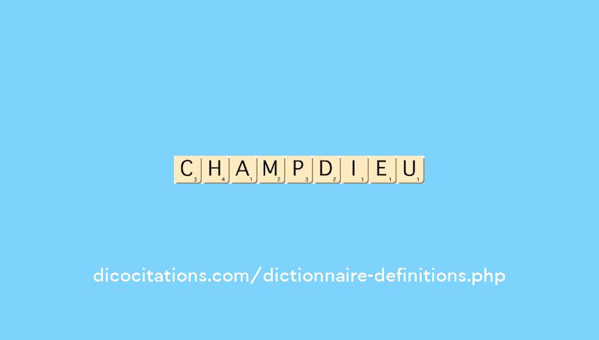 champdieu champdieu