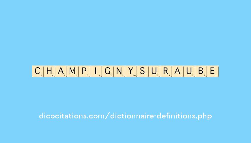 champigny-sur-aube