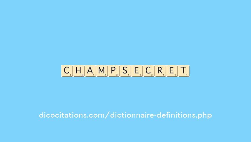 champsecret