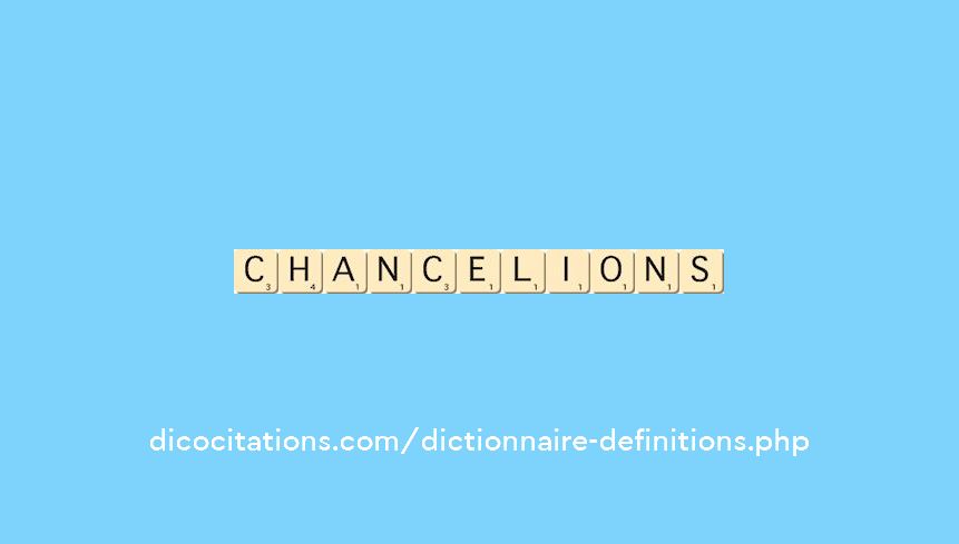 chancelions chancelions