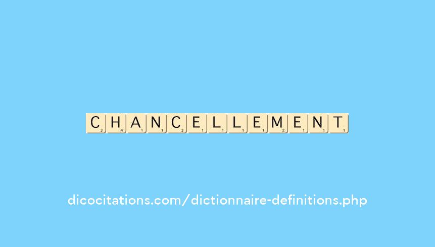 chancellement