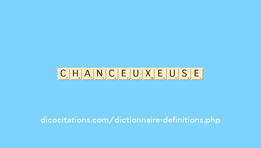 chanceux--euse