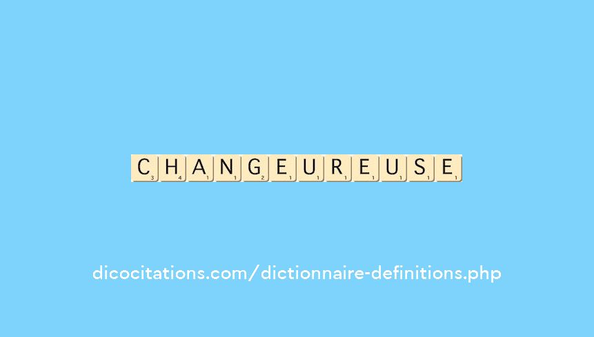 changeur--euse