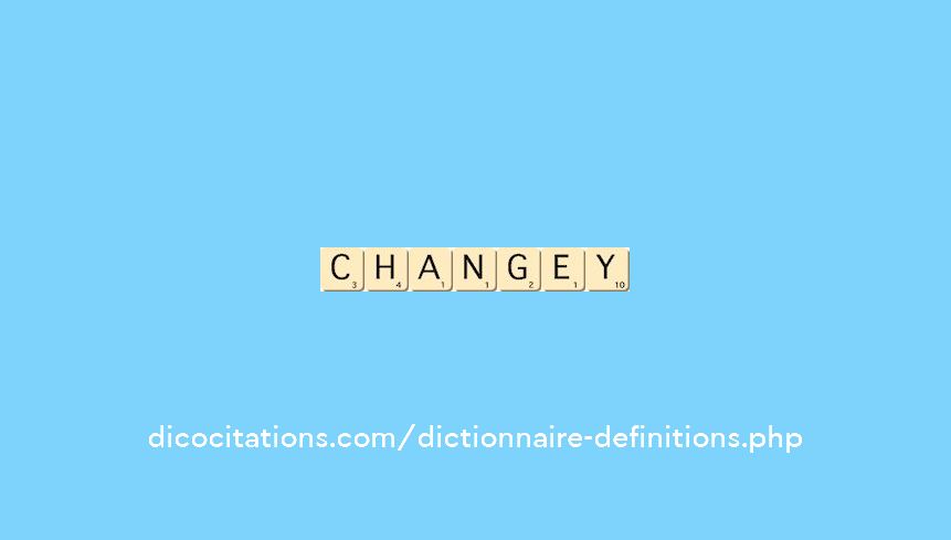 changey