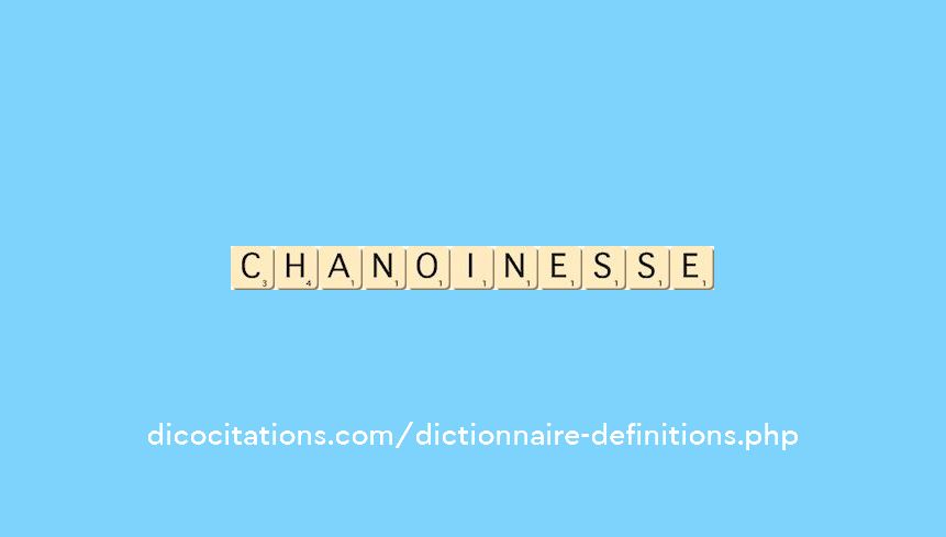 chanoinesse