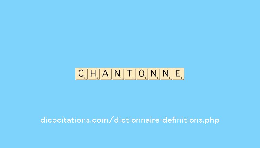 chantonne chantonne