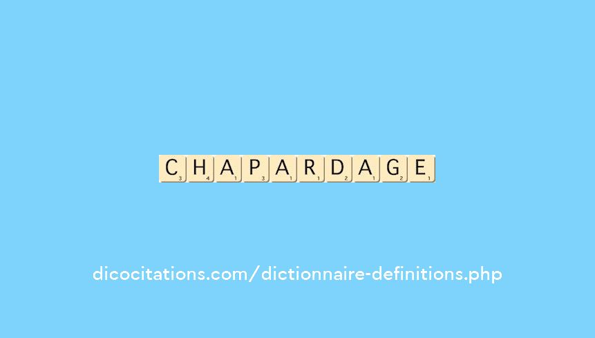 chapardage
