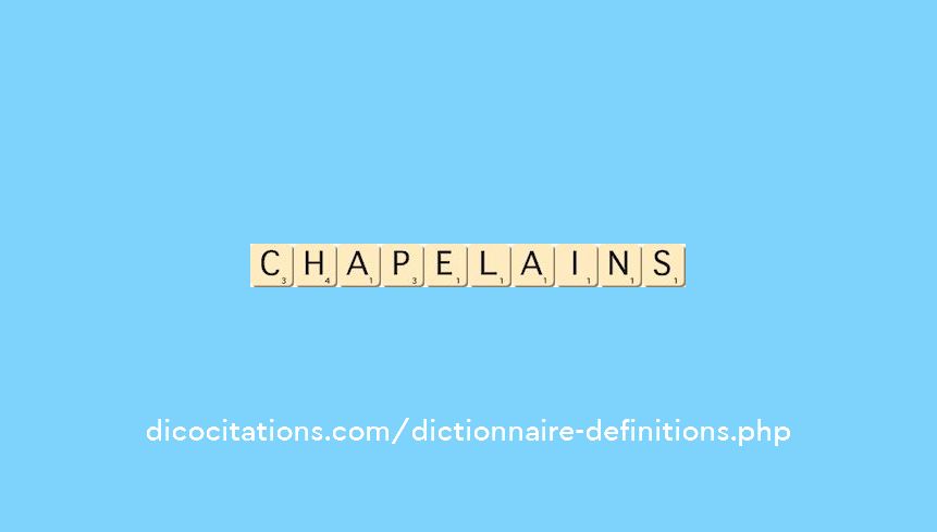 chapelains