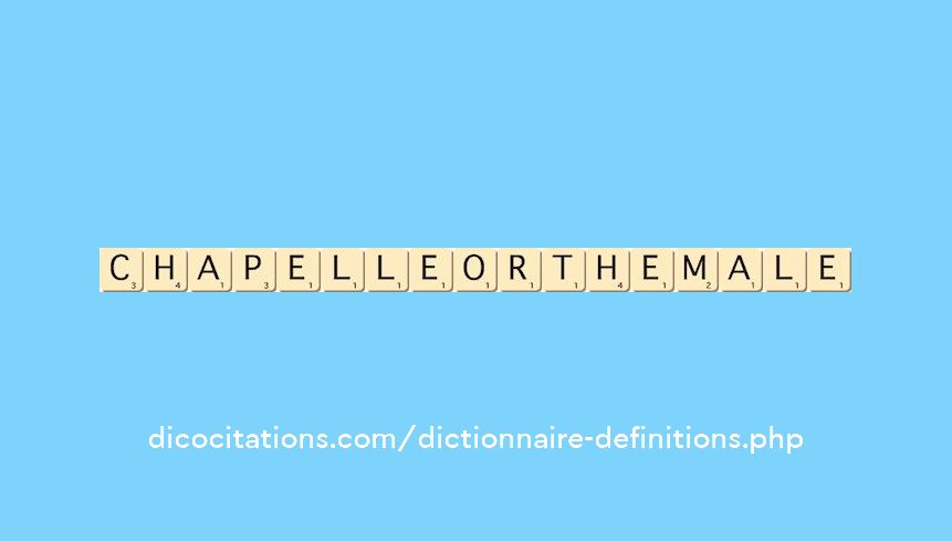chapelle-orthemale