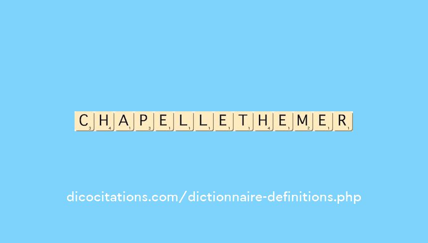 chapelle-themer chapelle-themer