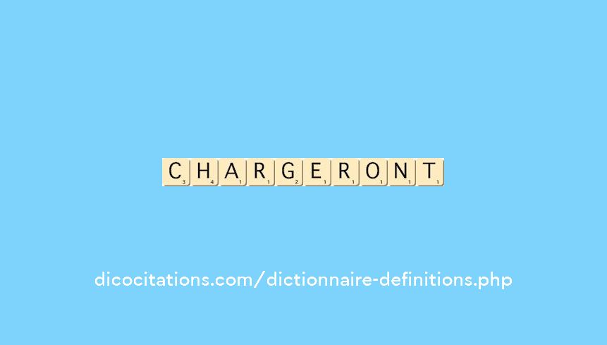 chargeront chargeront