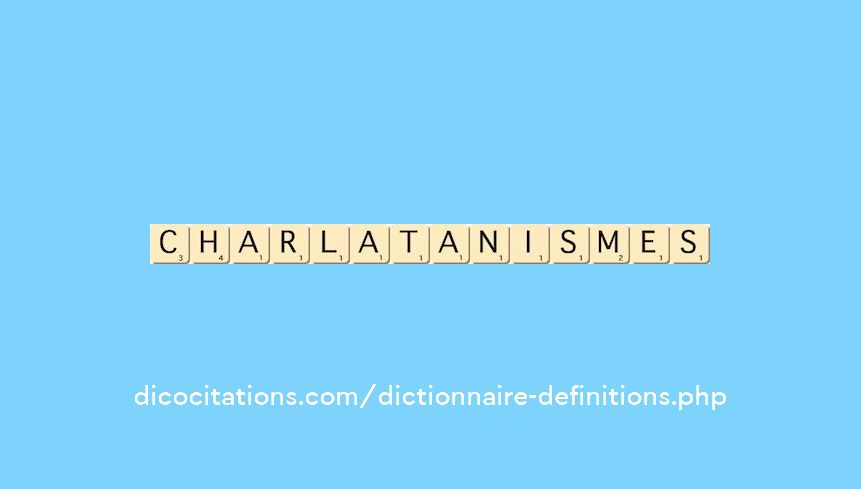 charlatanismes charlatanismes