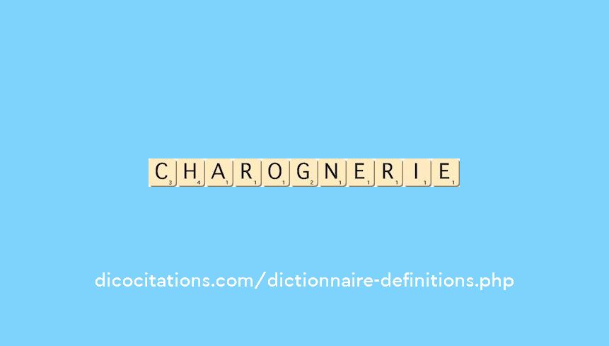charognerie charognerie