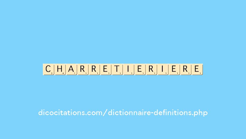 charretier--iere