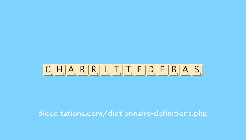 charritte-de-bas charritte-de-bas