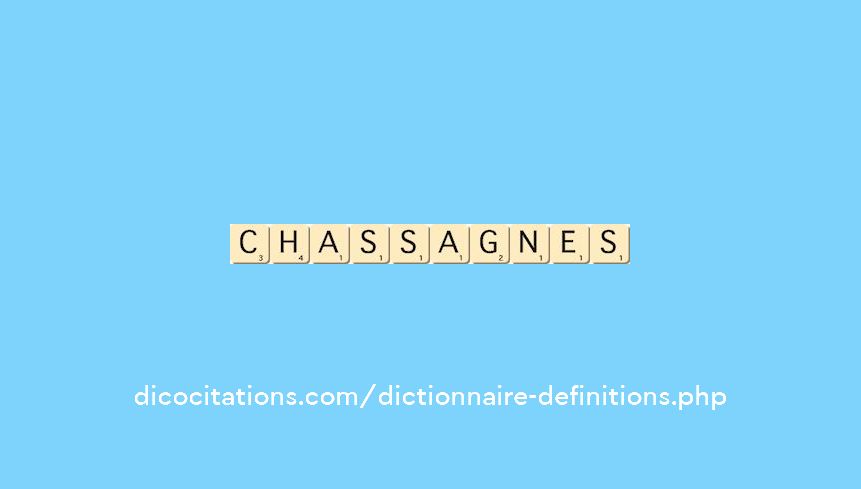 chassagnes chassagnes