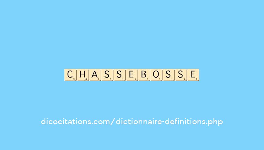 chasse-bosse