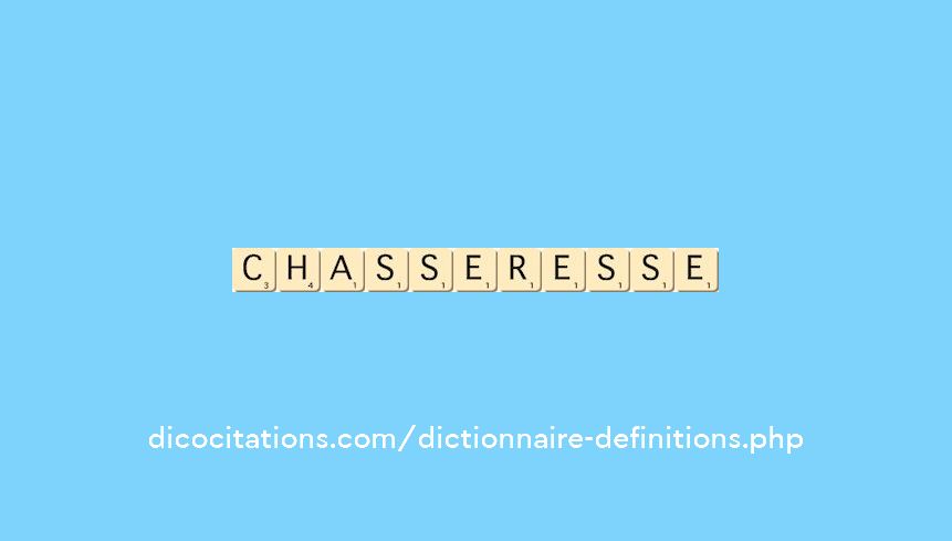 chasseresse chasseresse