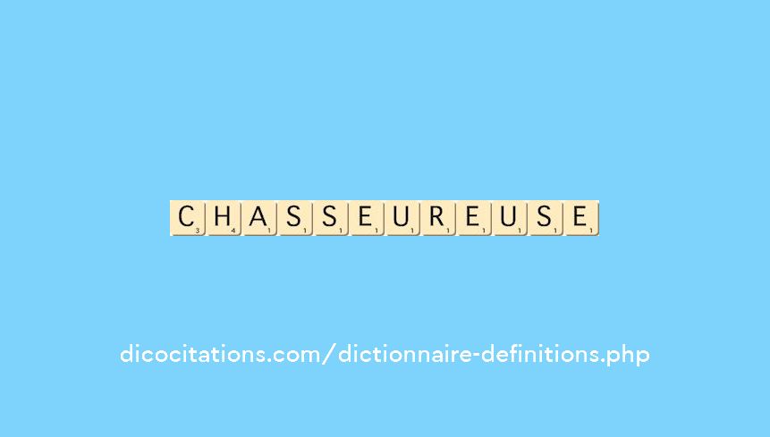 chasseur--euse