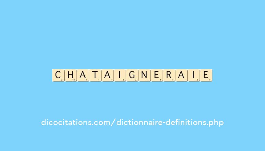 chataigneraie
