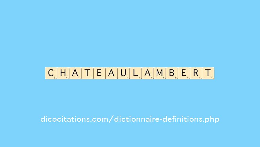 chateau-lambert