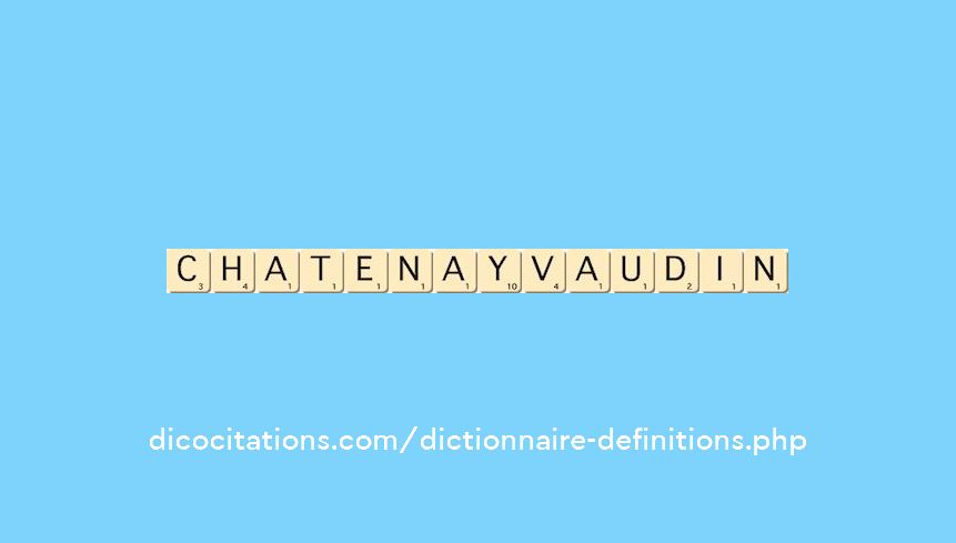 chatenay-vaudin